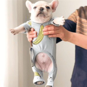 Pyjama D'hiver 'Oh Banana!' Pour Bouledogue francais Dog Apparel