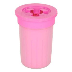 Bouledogue Avenue Pour Bouli Rose / L Récipient Laveur de Pattes