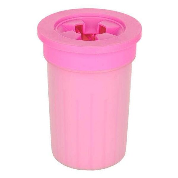 Bouledogue Avenue Pour Bouli Rose / L Récipient Laveur de Pattes