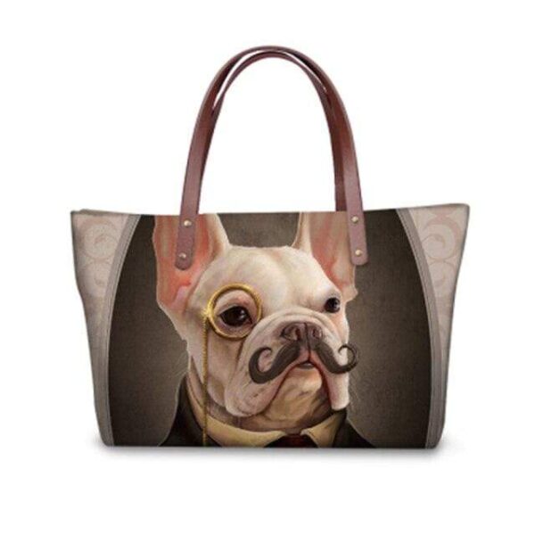 Bouledogue Avenue P019AL Sac à Main Bouledogue - Chic & Original
