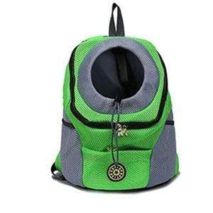 Bouledogue Avenue Pour Humains green / M for 3-6kg / China Sac Ventral ou à Dos pour transporter Boubou