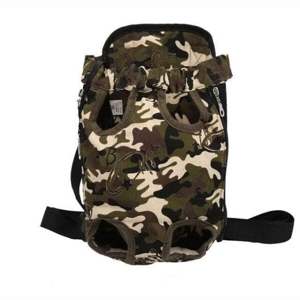 Bouledogue Avenue Pour Bouli Camouflage / XL Sac Ventral - Panier pour transporter Boubou