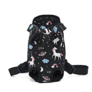 Bouledogue Avenue Pour Bouli Noir / M Sac Ventral - Panier pour transporter Boubou