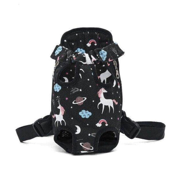 Bouledogue Avenue Pour Bouli Noir / M Sac Ventral - Panier pour transporter Boubou