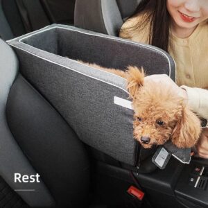 Siège Auto Central pour Bouledogue Français – Transport Sécurisé et Confortable