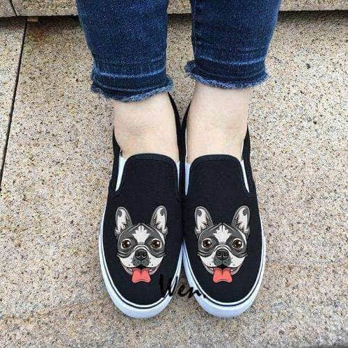 Bouledogue Avenue Noir / 46 Sneakers Décor Boubou