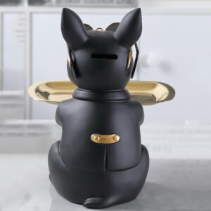 Bouledogue Avenue Pour Humains Statuette Bouledogue en Céramique