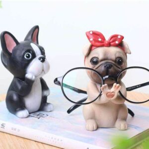 Bouledogue Avenue Pour Humains Statuette Bouledogue en Résine