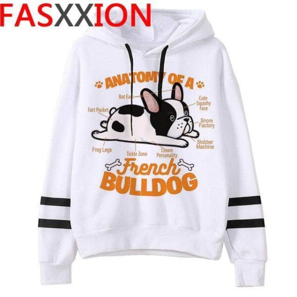 Bouledogue Avenue Pour Humains 25979 / L Sweats À Capuche Femme - 24 Design Bouledogue Français Exceptionnels