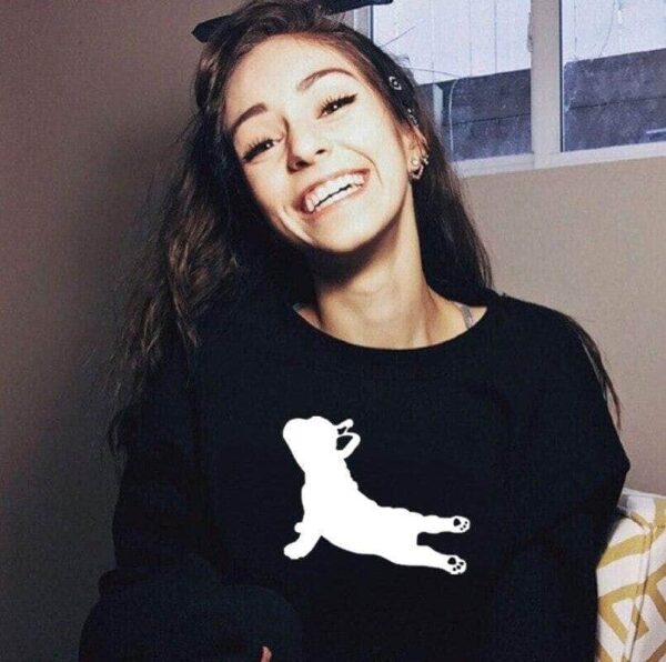 Bouledogue Avenue Pour Humains Sweatshirt - Bouledogue français