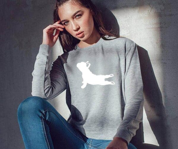 Bouledogue Avenue Pour Humains Sweatshirt - Bouledogue français