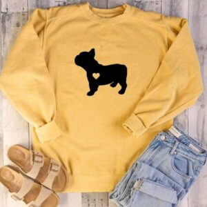 Bouledogue Avenue Pour Humains Sweatshirt - Bouledogue français