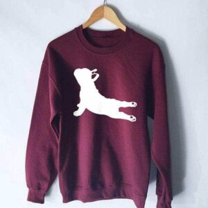 Bouledogue Avenue Pour Humains Rouge / XXXL Sweatshirt - Bouledogue français