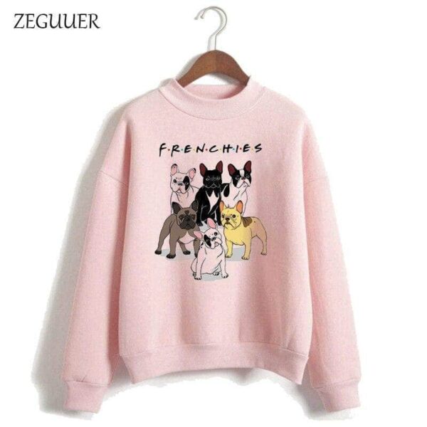 Bouledogue Avenue Pour Humains Sweatshirt FRENCHIES - Bouledogue français