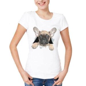 Bouledogue Avenue 973 / S T-Shirt Bouledogue Français 3D