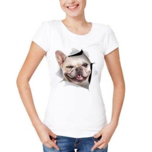 Bouledogue Avenue 975 / S T-Shirt Bouledogue Français 3D