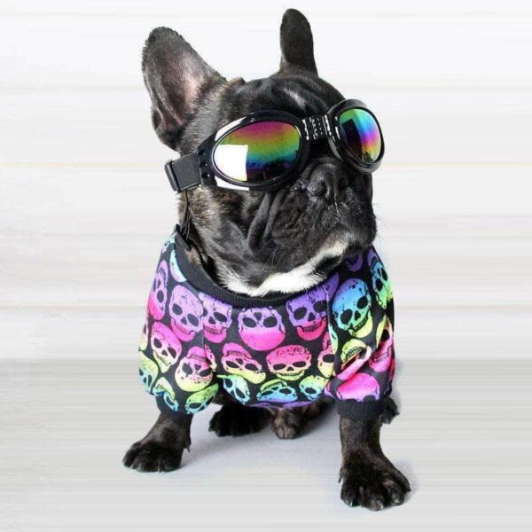 Bouledogue Avenue Pour Bouli T-shirts Têtes de Mort - 9 coloris