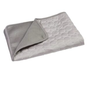 Tapis de Refroidissement pour Bouledogue Français Pour Bouli S 50x40 cm / Gris