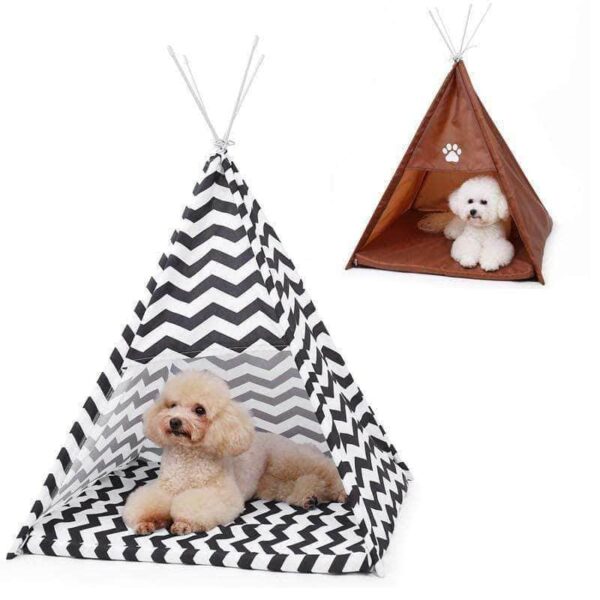 Bouledogue Avenue Tipi Tente pour Chien