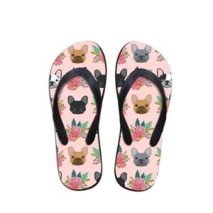 Bouledogue Avenue Rose / 39 Tong I Love Frenchies