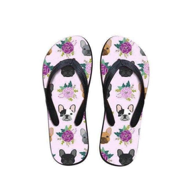 Bouledogue Avenue Violine / 39 Tong I Love Frenchies