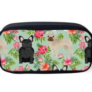 Bouledogue Avenue Handbags Vert Trousse Petits Bouledogues