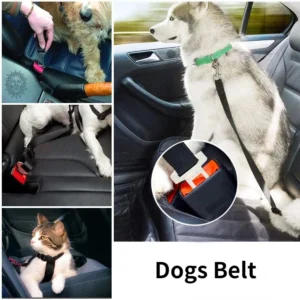Harnais Ceinture de Sécurité pour Chien avec Clip Auto – Image 35