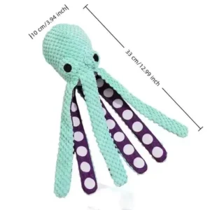 Peluche Poulpe Couinante à Tentacules pour Chien – Image 8