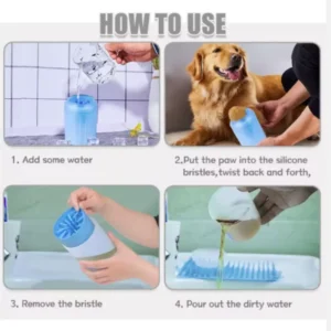 Nettoyeur de Pattes Portable en Silicone pour Chien – Image 12