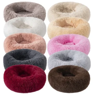Lit Douillet en Forme de Donut pour Chien 46 Lit Douillet en Forme de Donut pour Chien – Image 5
