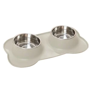 Gamelle Double Anti-Éclaboussure avec Base Silicone – Image 11