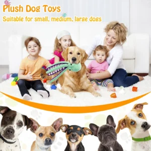 Peluche Poulpe Couinante à Tentacules pour Chien – Image 12
