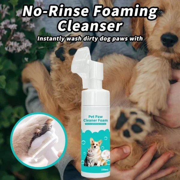 Mousse Nettoyante pour Pattes 150ml - Bouledogue Avenue https://bouledogueavenue.com/wp-content/uploads/2026/08/S54a2b3e090344d0c9689ee9f72f34e7c6.webp