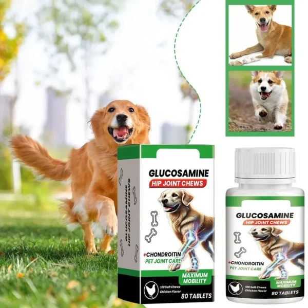 Complément Articulations pour Chien - 80 Comprimés - Bouledogue Avenue https://bouledogueavenue.com/wp-content/uploads/2026/08/Sdb4d1736d5094b31b9eaf8ad6fa4a6a4p.webp