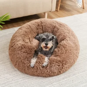 Lit Douillet en Forme de Donut pour Chien 75 Lit Douillet en Forme de Donut pour Chien – Image 34