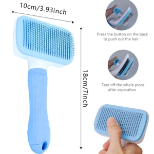 Brosse Anti-Poils pour Chien à Poil Long ou Court – Image 13