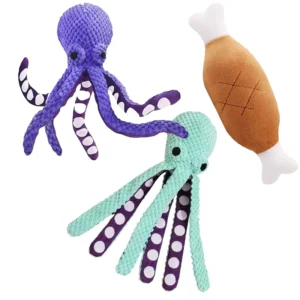 Peluche Poulpe Couinante à Tentacules pour Chien – Image 7