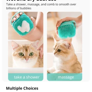 Brosse de Bain en Silicone pour Chien et Chat 30 Brosse de Bain en Silicone pour Chien et Chat – Image 15