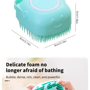 Brosse de Bain en Silicone pour Chien et Chat 28 Brosse de Bain en Silicone pour Chien et Chat – Image 13