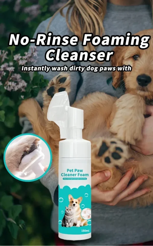 Mousse Nettoyante pour Pattes 150ml - Bouledogue Avenue https://bouledogueavenue.com/wp-content/uploads/2026/08/S54a2b3e090344d0c9689ee9f72f34e7c6.webp