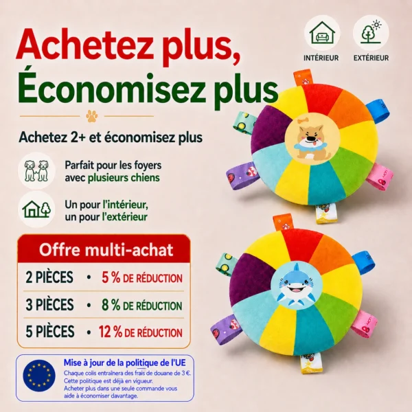 Jouet Peluche Grelot en Forme de Disque pour Chien 1 Jouet Peluche Grelot en Forme de Disque pour Chien - Bouledogue Avenue https://bouledogueavenue.com/wp-content/uploads/2026/08/Sf74eb75292af4a4cbe24d9d17569d71el.webp