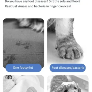 Laveur de Pattes Électrique Portable pour Chien – Image 16