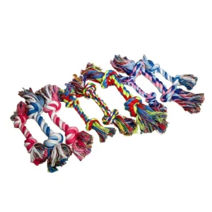 Jouet Corde à Nœuds en Coton pour Chien – Image 4