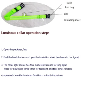 Laisse LED Lumineuse pour Sorties Nocturnes 27 Laisse LED Lumineuse pour Sorties Nocturnes – Image 5