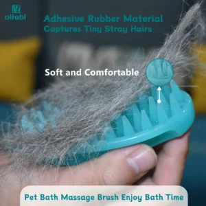 Brosse en Caoutchouc Souple pour Chien à Poil Court – Image 4