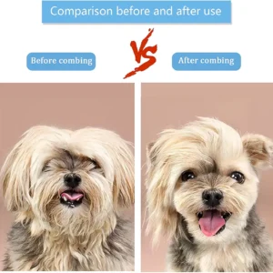 Brosse Anti-Poils pour Chien à Poil Long ou Court – Image 18