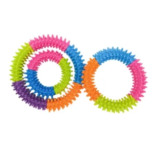 Anneau Picots pour Chien - Jeu et Nettoyage des Dents 17 Anneau Picots pour Chien - Jeu et Nettoyage des Dents – Image 3