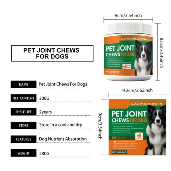 Complément Articulations pour Chien - 100 Comprimés à Croquer - Bouledogue Avenue https://bouledogueavenue.com/wp-content/uploads/2026/08/Sc6255c399be942af9d4b39f5f310914d7.webp