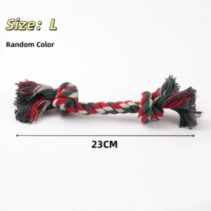 Jouet Corde à Nœuds en Coton pour Chien – Image 12