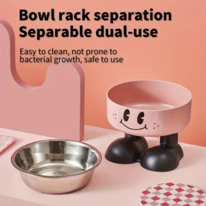 Gamelle Surélevée Inox pour Chien et Chat - Anti-Renversement – Image 14
